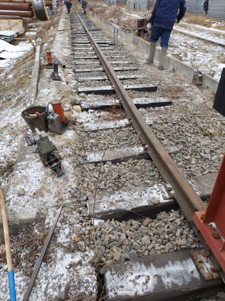 Рихтовка,     выправка подкрановых путей кранов мостовых,     козловых,     башенных — фото 7